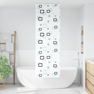 Estor enrollable para ducha con casete 70x240cm tela ancho 66cm H