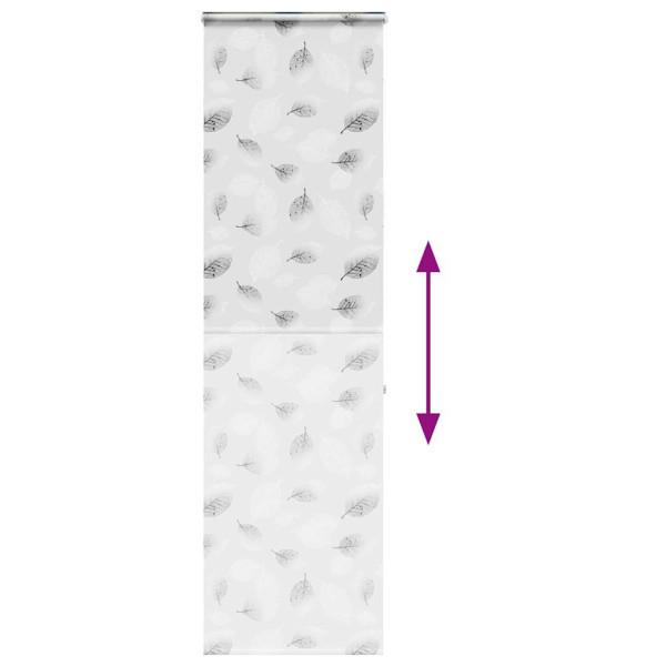 Estor enrollable para ducha con casete 70x240cm tela ancho 66cm M 5