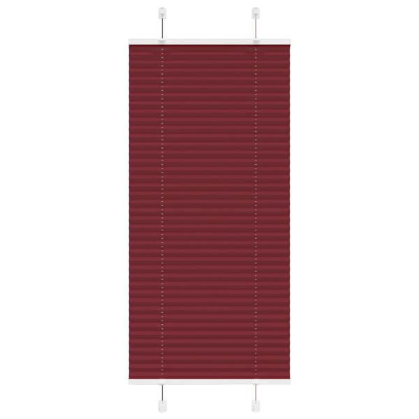 Estor Plisado rojo burdeos 60x100 cm Tela Ancho 59.4 cm D