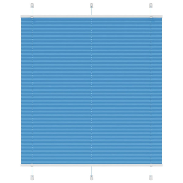 Estor Plisado azul 120x150 cm Tela Ancho 119.4 cm Poliéster D