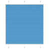 Estor Plisado azul 120x150 cm Tela Ancho 119.4 cm Poliéster 1