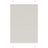 Estor Plisado gris claro 85x150 cm Tela Ancho 84.4 cm Poliéster 1
