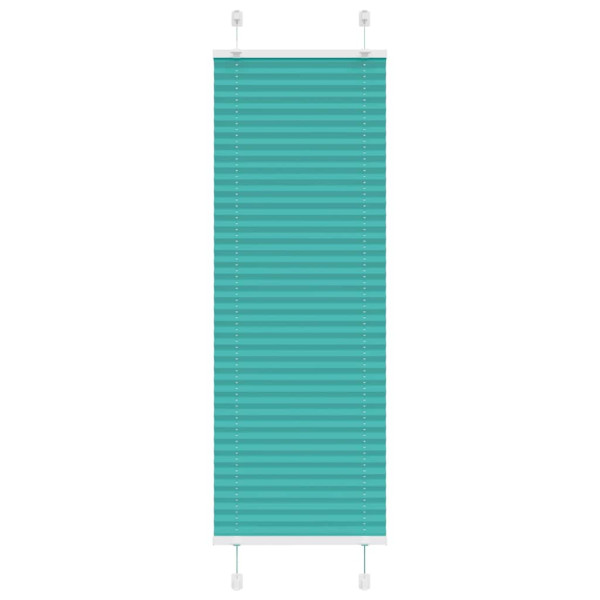 Estor Plisado verde petróleo 50x100 cm Tela Ancho 49.4 cm D