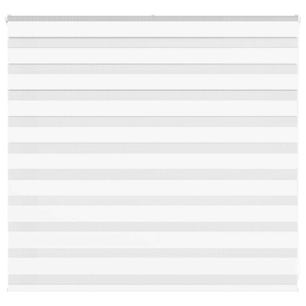 Estor cebra blanco 155x100 cm tejido ancho 150.9 cm poliéster D