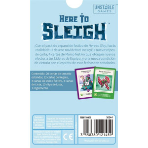 Juego de mesa HERE TO SLEIGH H