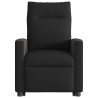 Sillón de masaje eléctrico reclinable elevable tela negro 5