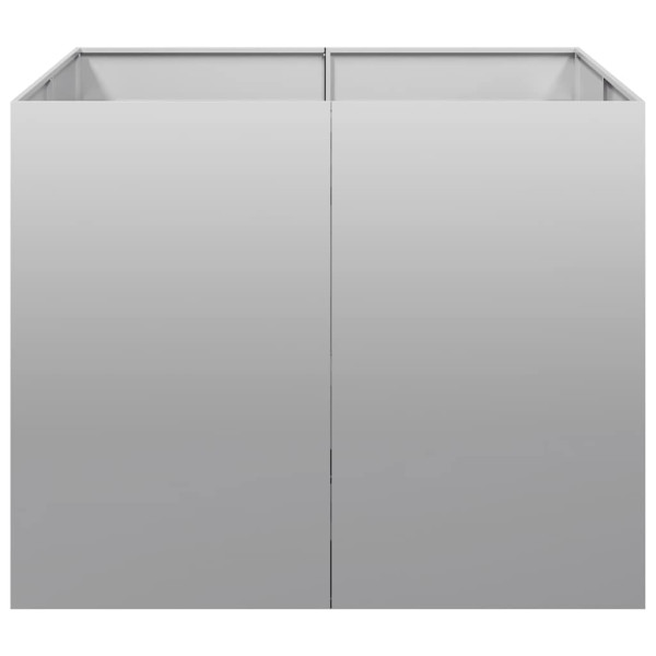 Planter 100x100x80 cm aço galvanizado M 4