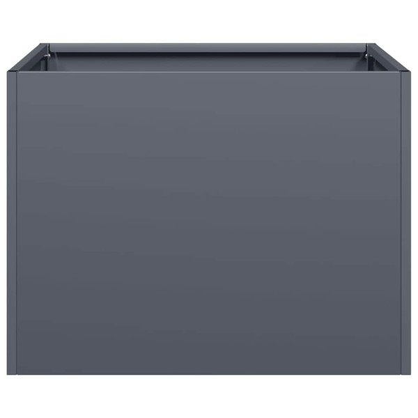 Vaso/floreira 40x40x30 cm aço antracite M 4