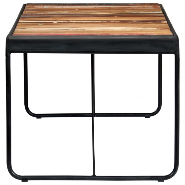 Mesa de comedor de madera maciza reciclada 180x90x76 cm M 3