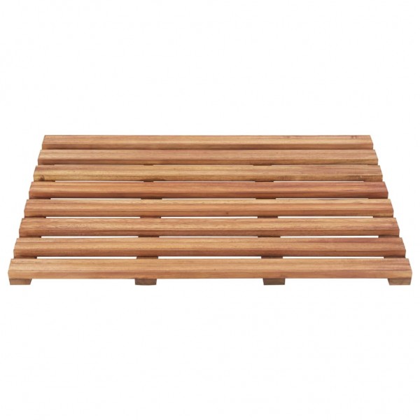Alfombrillas de baño 2 uds madera maciza de acacia 56x37 cm M 3