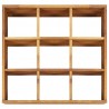 Arriate de especias madera maciza de acacia 60x60x15 cm 4