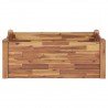 Arriate de madera maciza de acacia 110x60x44 cm 3