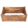 Arriate de madera maciza de acacia 110x60x44 cm 4