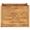 Arriate de madera maciza de acacia 110x60x84 cm 3