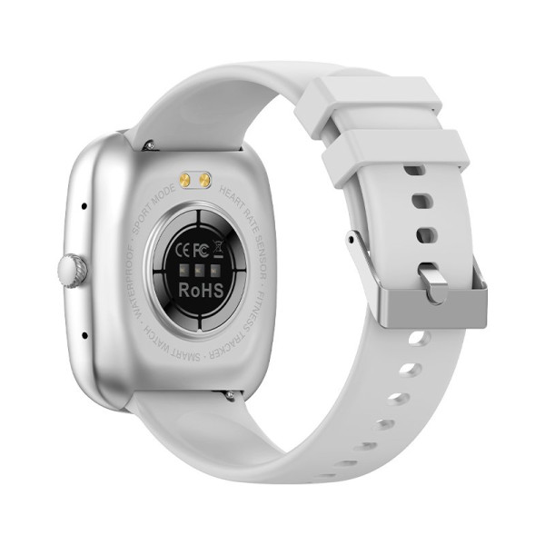 Smartwatch COOL Border Silicona Gris (Llamadas, Salud, Deporte) M 4