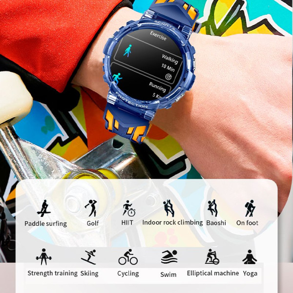 Smartwatch COOL Clever Silicona Negro (Llamadas, Salud, Deporte) M 9