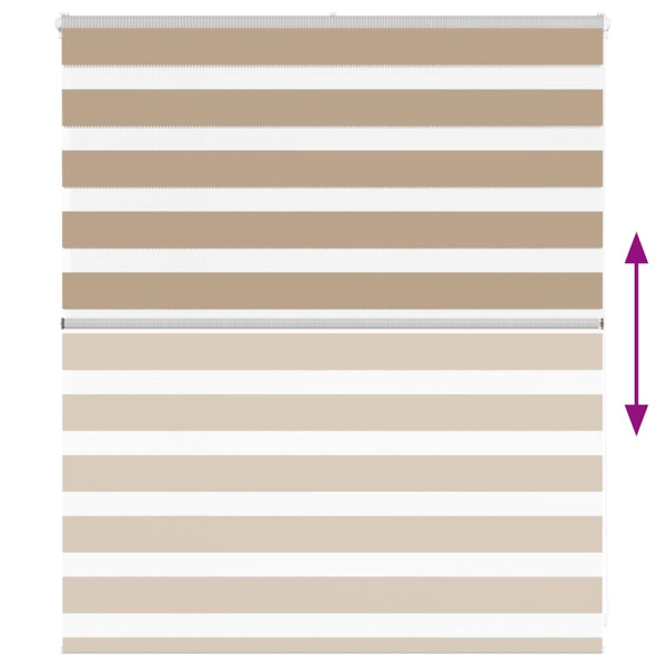 Cortina de zebra 120x100 cm largura do tecido 115.9cm poliéster M 5