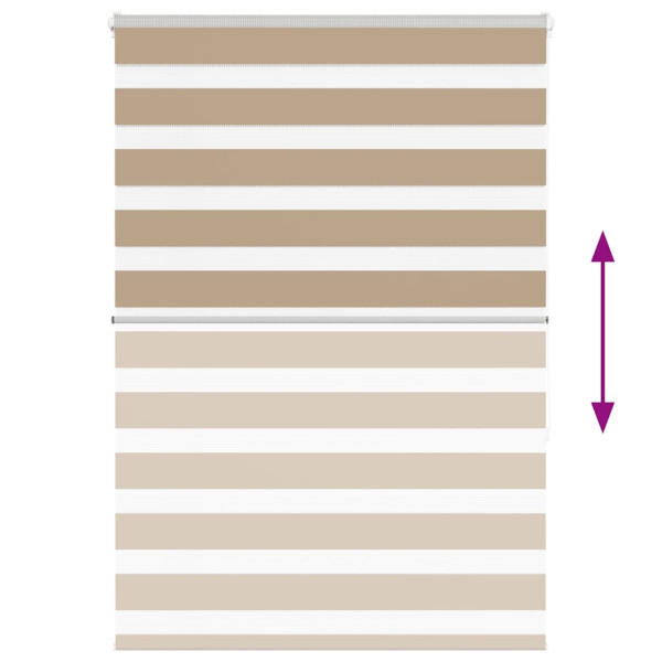 Cortina de zebra 95x150 cm largura do tecido 90.9 cm poliéster M 5