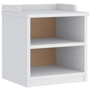 Banco de entrada SANDNES Branco 45x40x50 cm pinho maciço H