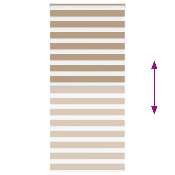 Cortina de zebra 110x230 cm largura do tecido 105.9cm poliéster M 5