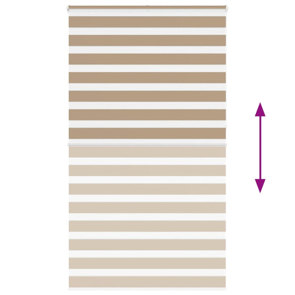 Cortina de zebra 120x230 cm largura do tecido 115.9cm poliéster M 5