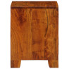 Mesita de noche 2 uds 35x35x45 cm madera maciza de acacia 3