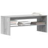 Mueble de TV madera contrachapada gris Sonoma 100x40x40 cm 1