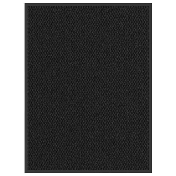 Felpudo negro 80x120 cm D