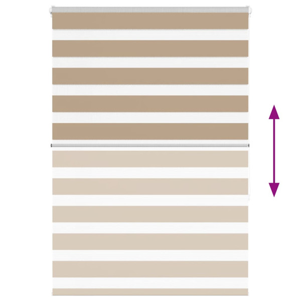 Cortina de zebra 110x150 cm largura do tecido 105.9cm poliéster M 5