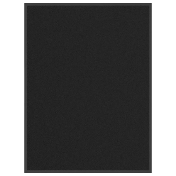Felpudo negro 90x120 cm D