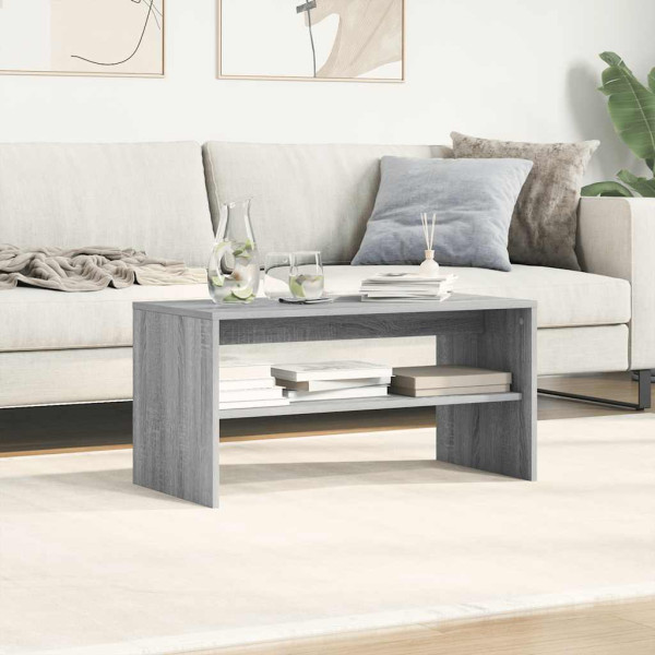 Mueble de TV madera de ingeniería gris Sonoma 80x40x40 cm M 4