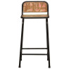 Bancos de bar 4 pcs 46x35.5x80 cm Madeira Maciça Recuperada 2