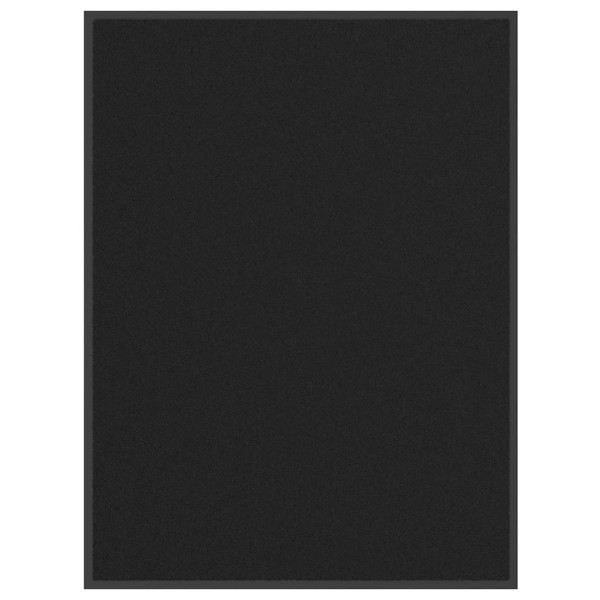Felpudo negro 80x120 cm D