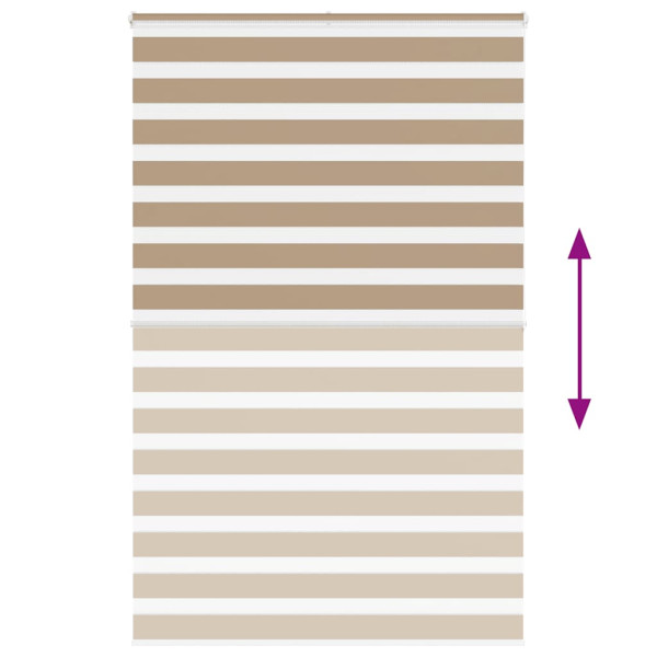 Cortina de zebra 150x200 cm largura do tecido 145.9cm poliéster M 5