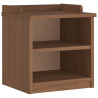 Banco de recibidor SANDNES madera maciza de pino 45x40x50 cm 2