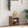 Banco de recibidor SANDNES madera maciza de pino 45x40x50 cm 3