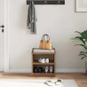 Banco de recibidor SANDNES madera maciza de pino 45x40x50 cm 4