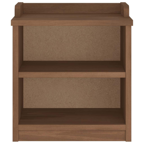 Banco de recibidor SANDNES madera maciza de pino 45x40x50 cm M 5