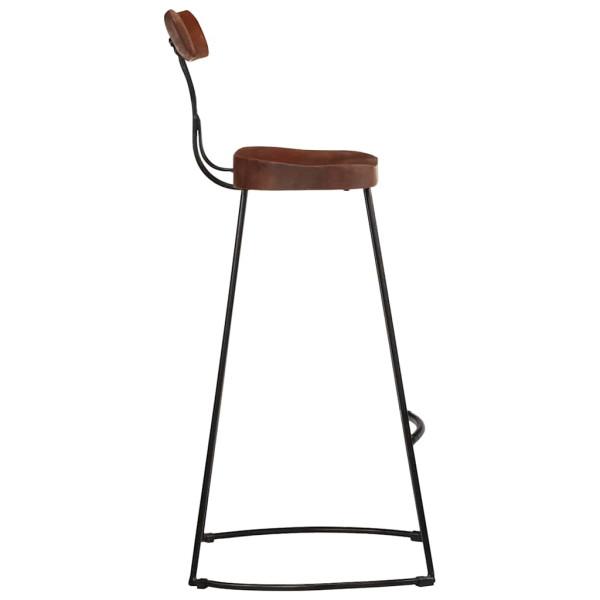 Taburetes de barra 2 uds 49x43x103 cm madera maciza de mango M 3