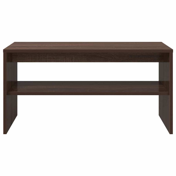 Mueble de TV madera de ingeniería marrón roble 80x40x40 cm M 5