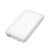 Bateria Externa Power Bank 5000 mAh COOL (2 Cables: TIPO C / Lightning) Blanco 4
