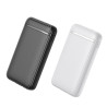 Bateria Externa Power Bank 5000 mAh COOL (2 Cables: TIPO C / Lightning) Blanco 6