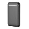 Bateria Externa Power Bank 5000 mAh COOL (2 Cables: TIPO C / Lightning) Negro 5