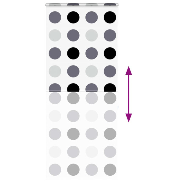 Estor enrollable para ducha casete tela 110x240 cm ancho 106 cm M 5