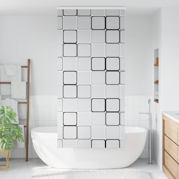 Estor enrollable para ducha casete tela 110x240 cm ancho 106 cm M 2