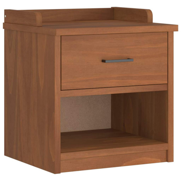 Banco de recibidor SANDNES madera maciza de pino 45x40x50 cm M 2