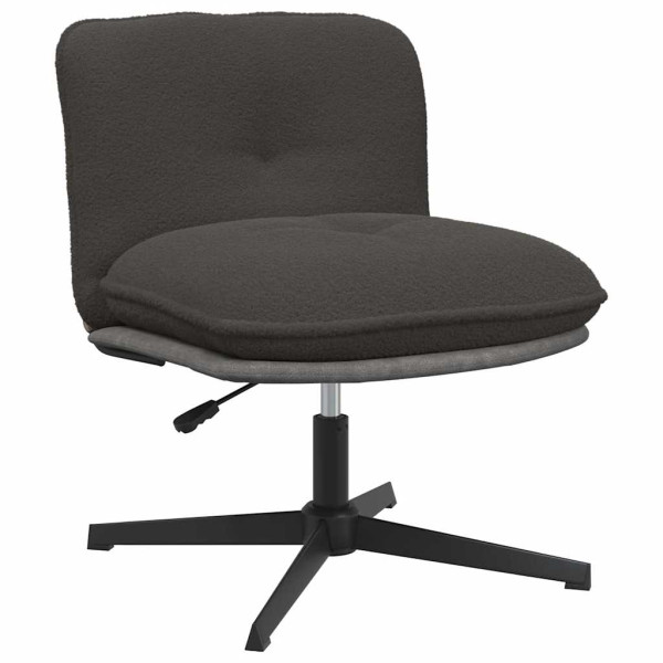Silla de oficina giratoria tela gris oscuro D