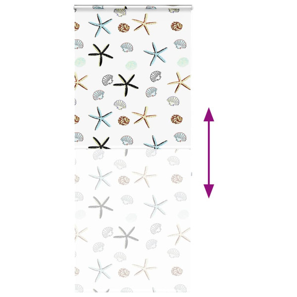 Rolo de Duche Estores cassete 100x240 cm Largura Tecido 96 cm M 5