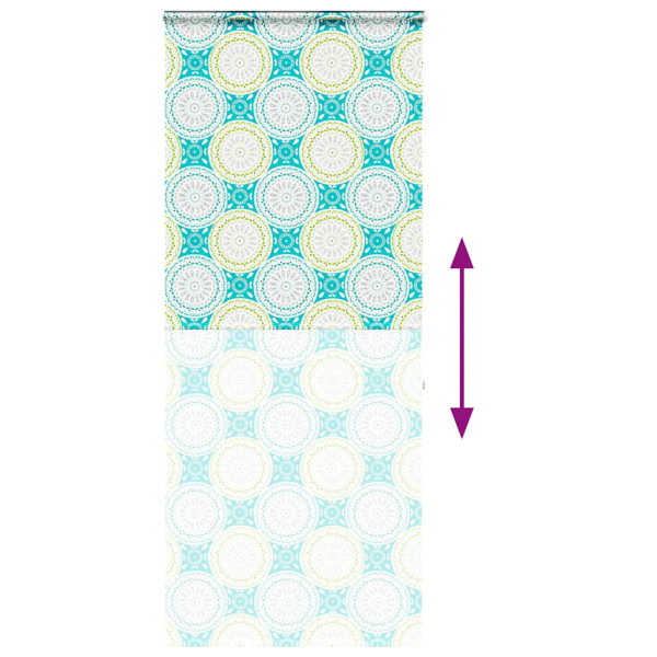 Estor enrollable para ducha casete tela 90x240 cm ancho 86 cm M 5