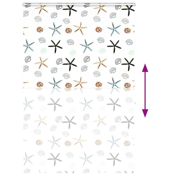 Rolo de Duche Estores cassete 150x240 cm Largura Tecido 146 cm M 5